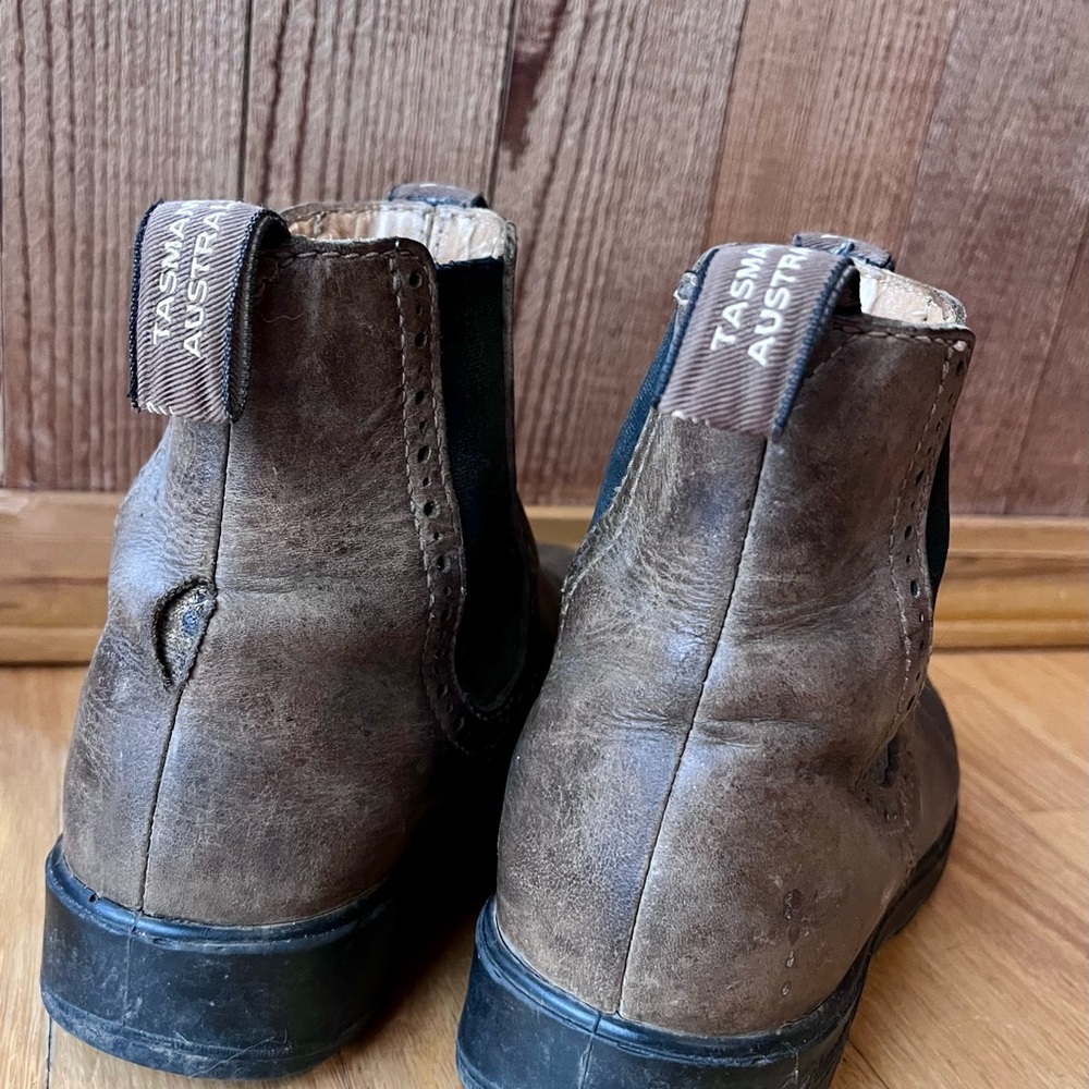 Blundstone Brown Leather Boots - Picture 4 of 6